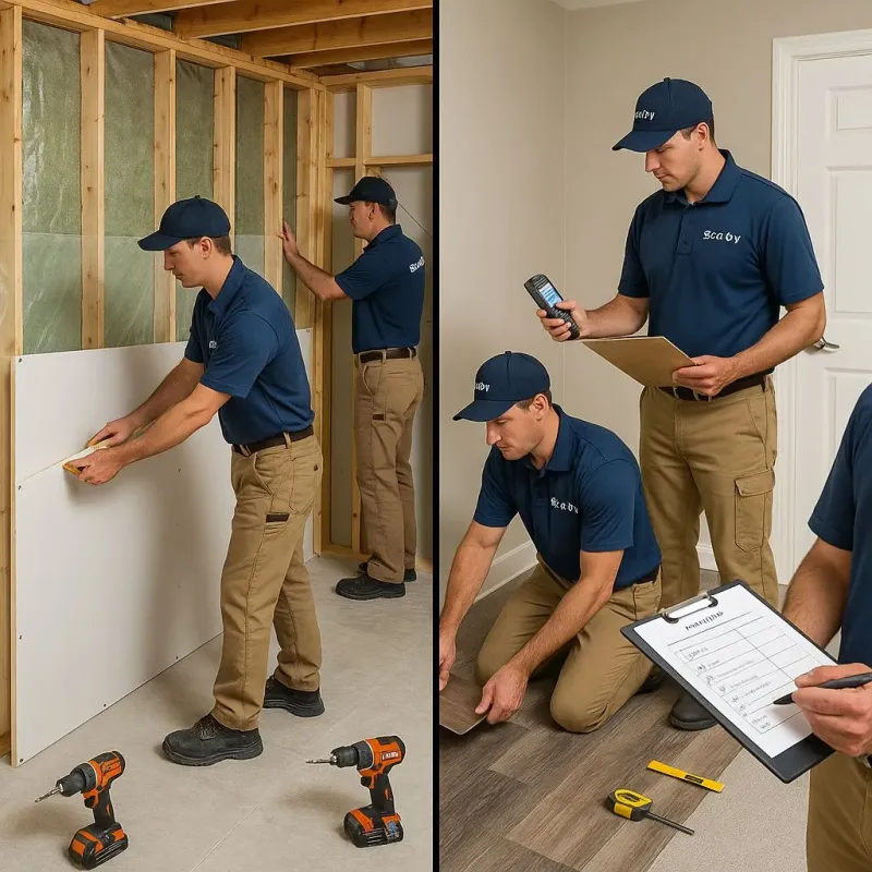 Repairs and Reconstruction process in Newark, AR